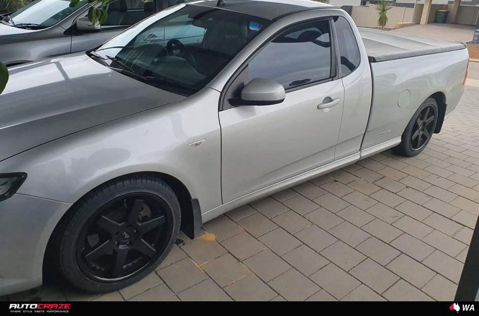 FORD FALCON ALTAIR MATTE BLACK WITH GLOSS BLACK LIP